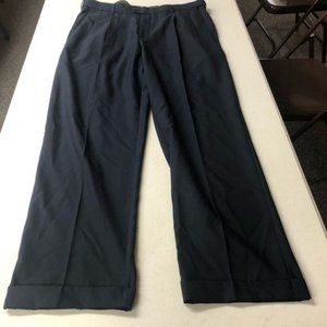 Brand New With Tags Croft & Barrow 38x32 Navy Blue Mens Dress Pants